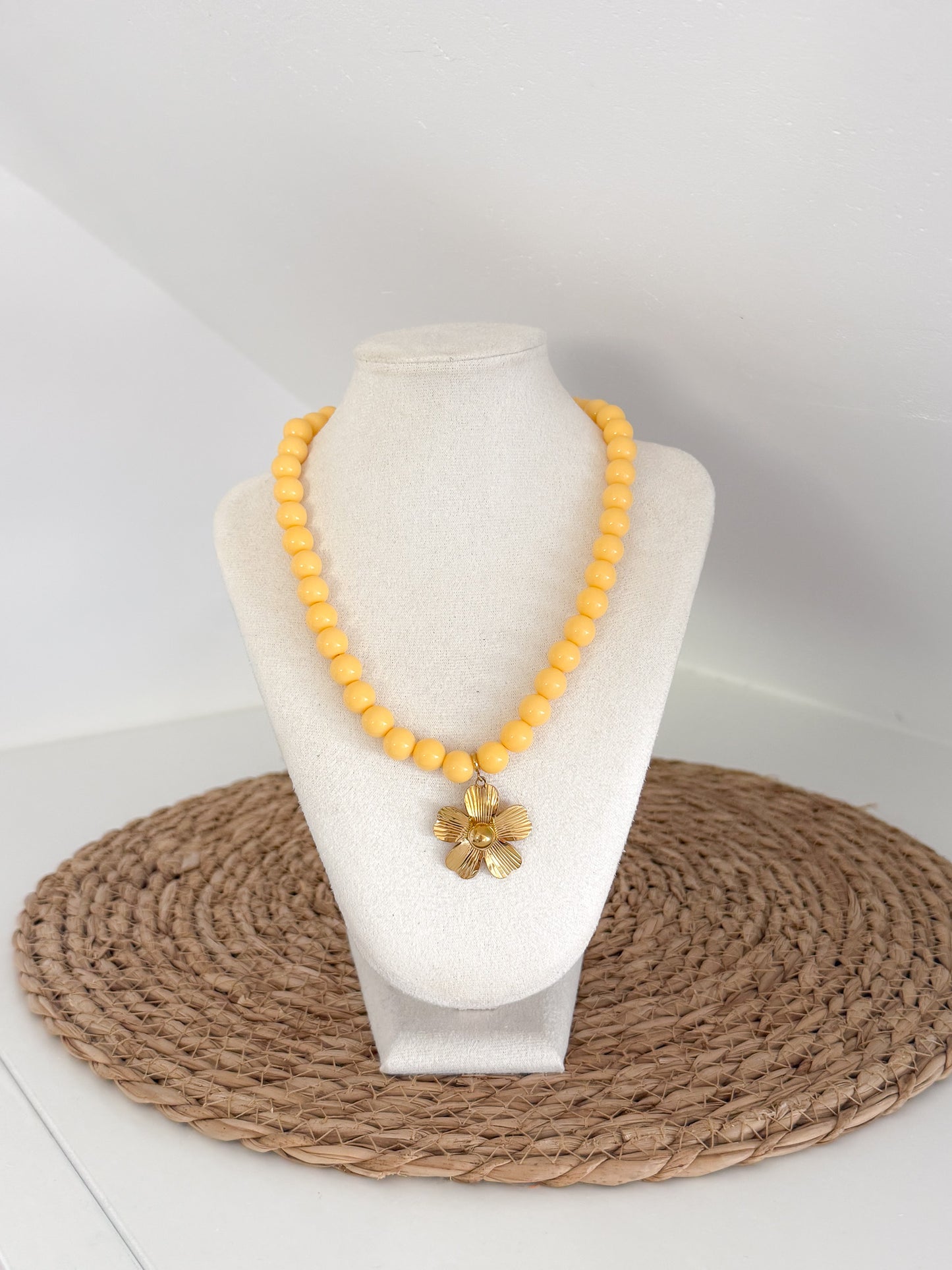 Sunbeads collectie - geel bloem