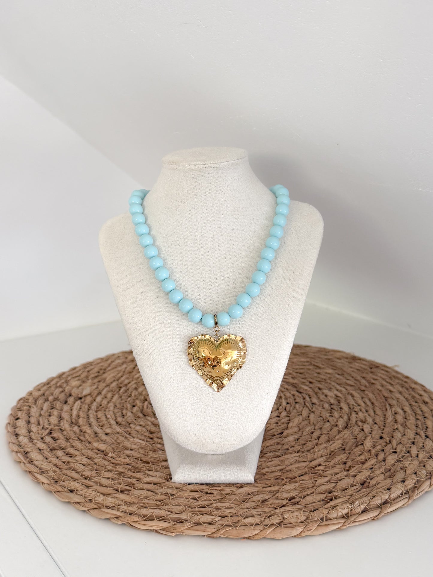 Sunbeads collectie - blauw hart open