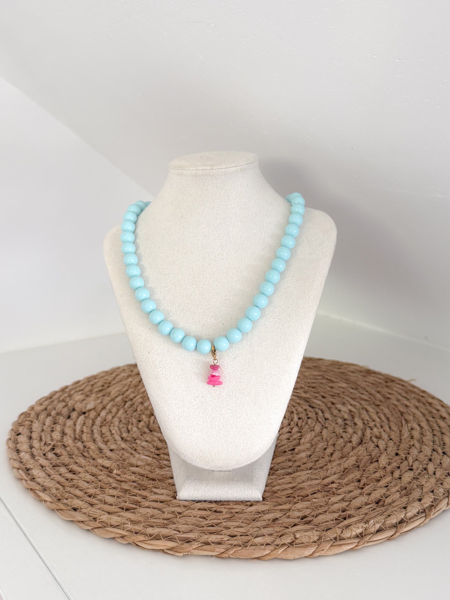 Sunbeads collectie - blauw roze