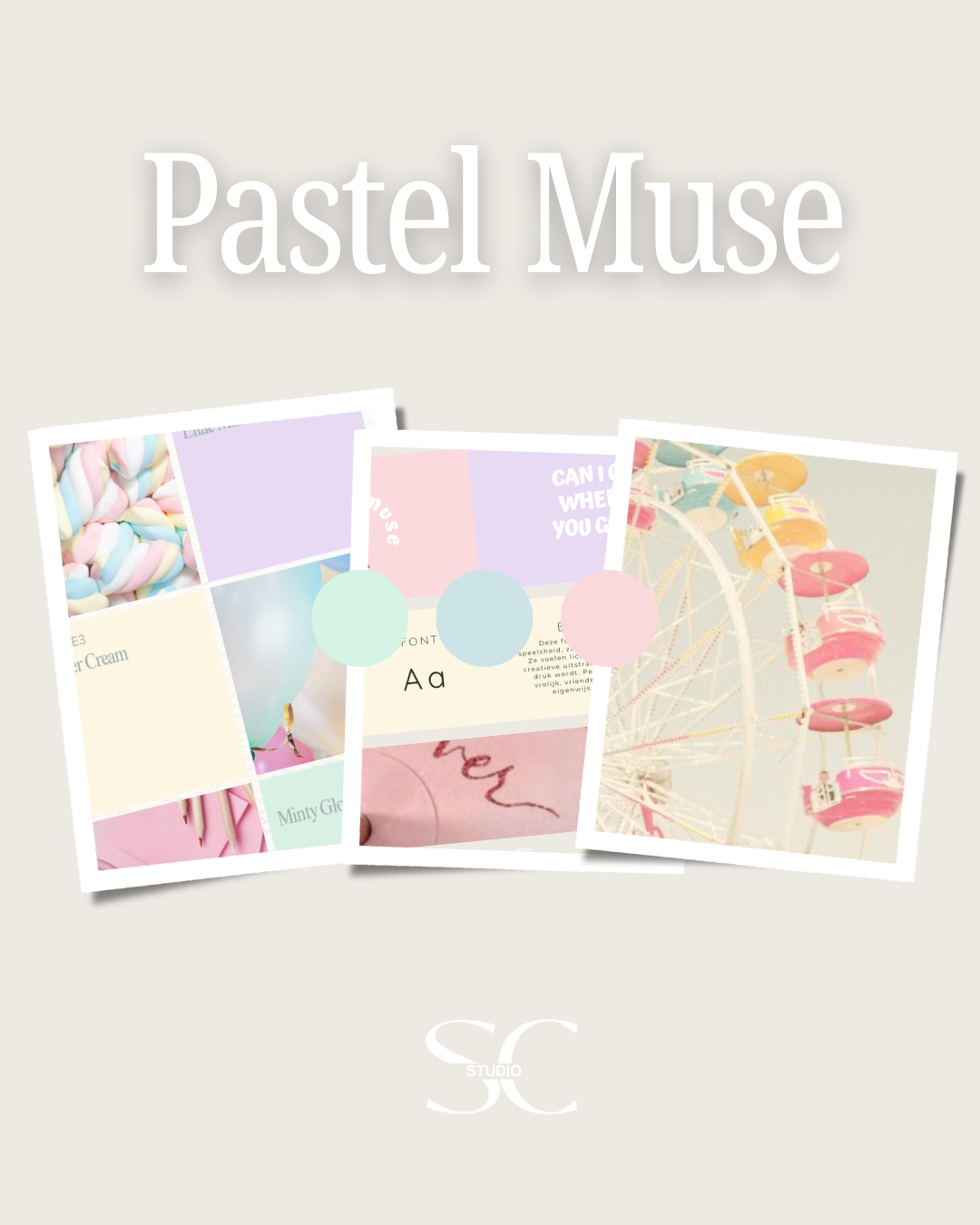 Brandstarter kit - Pastel Muse