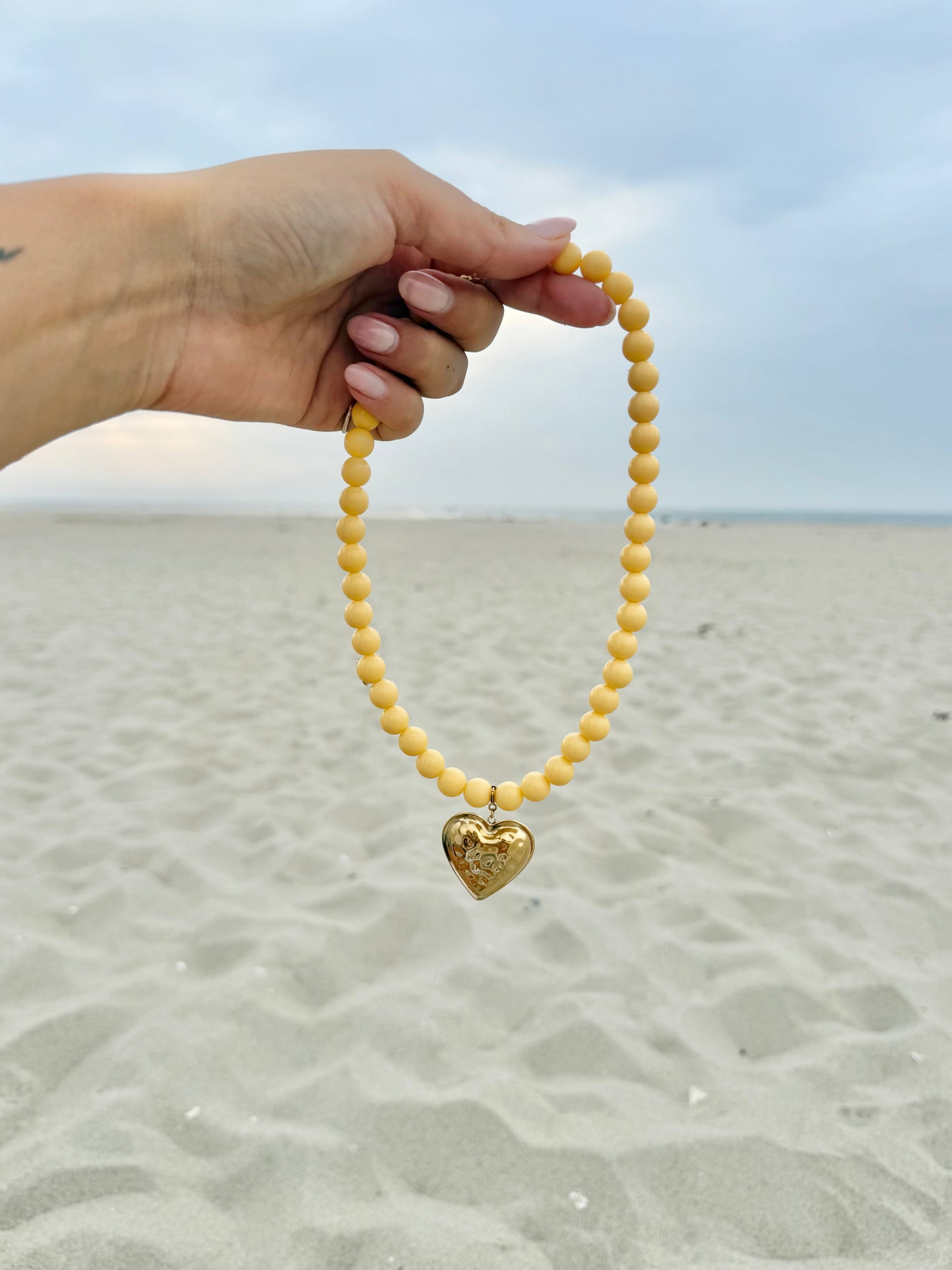 Sunbeads collectie - yellow heart