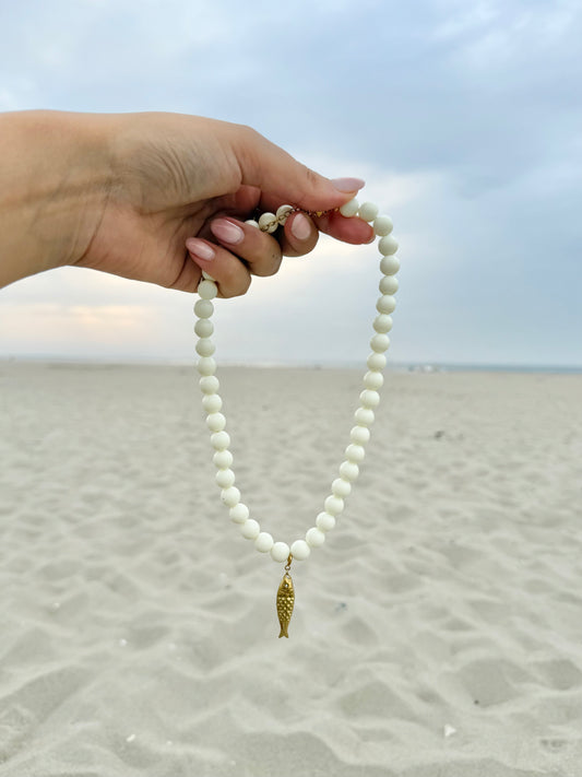 Sunbeads collectie - white fish