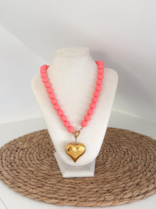 Sunbeads collectie - coral hart
