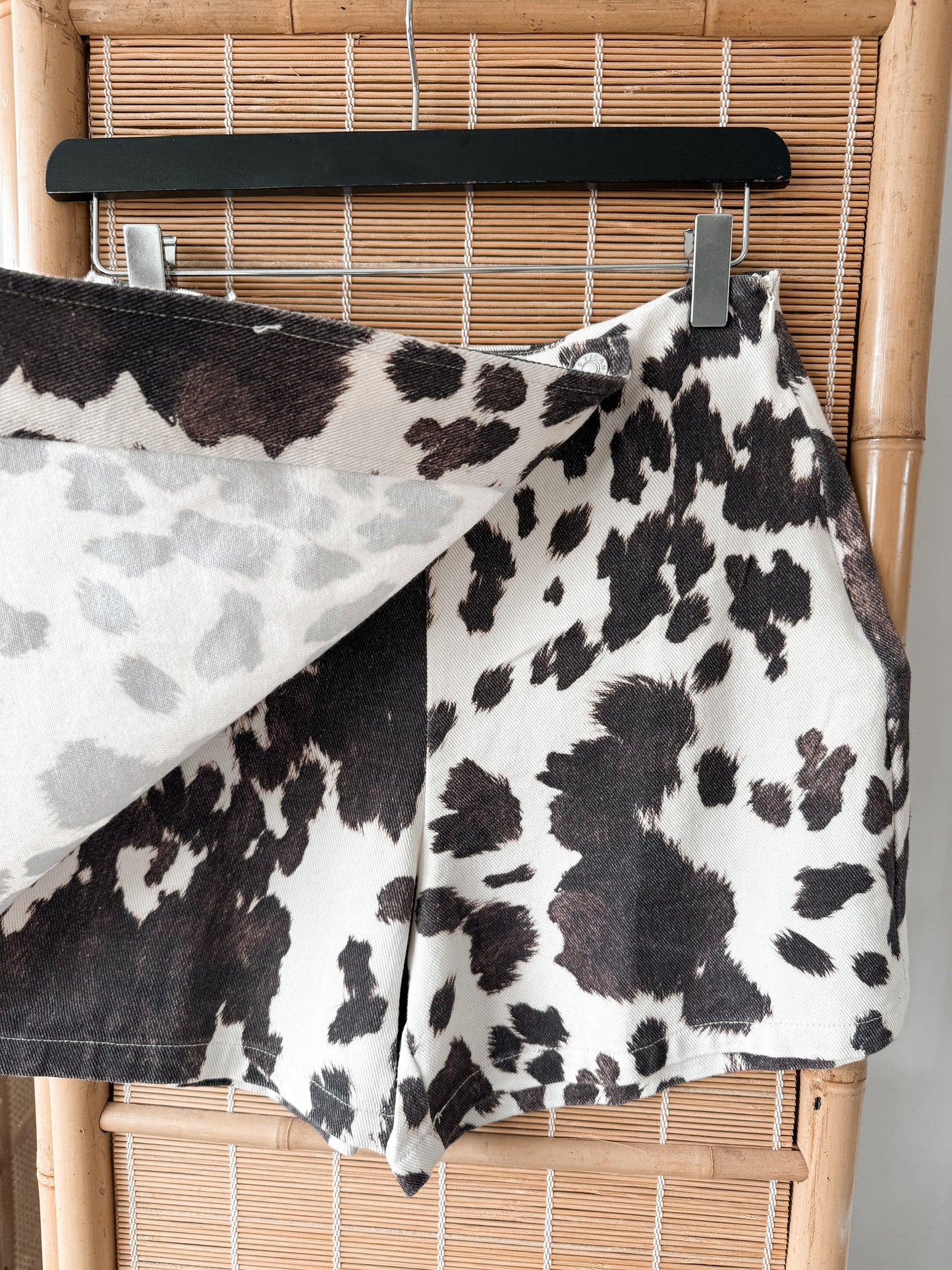 Cow skort maat S
